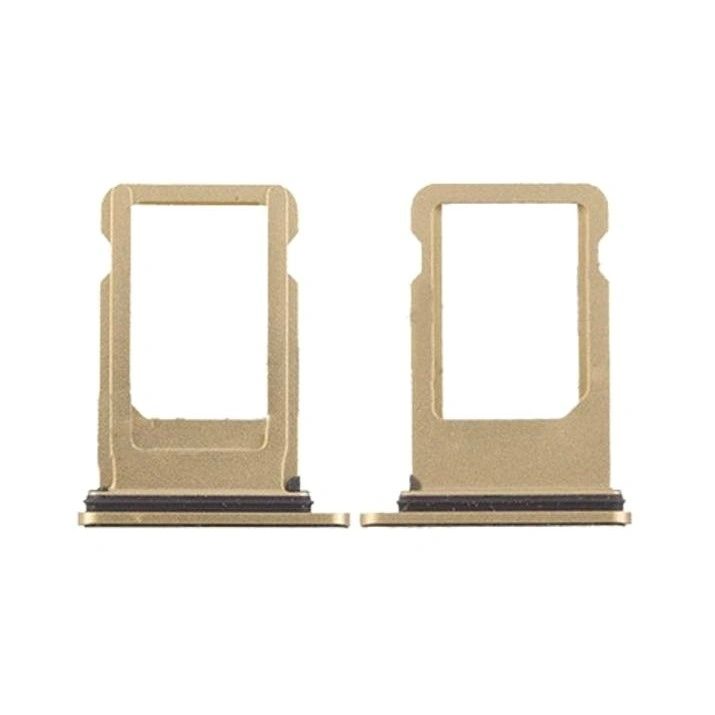 SIM Card Holder Tray for Apple iPhone 8 Plus 256GB - Gold By Sparestream