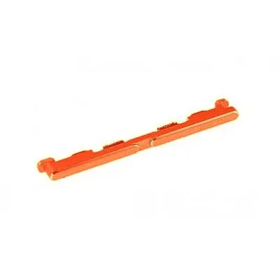 Volume Side Button Outer for Oppo Reno Z Orange - Plastic Key by Sparestream
