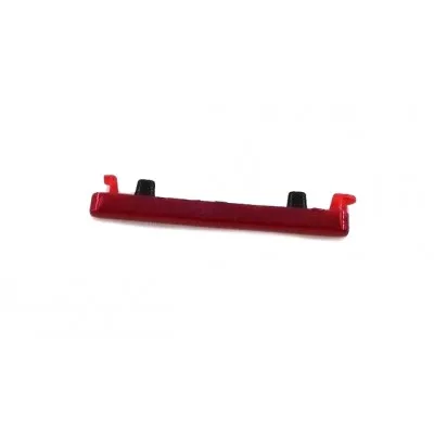 Volume Side Button Outer for Xiaomi Redmi Y3 Red - Plastic Key by Sparestream