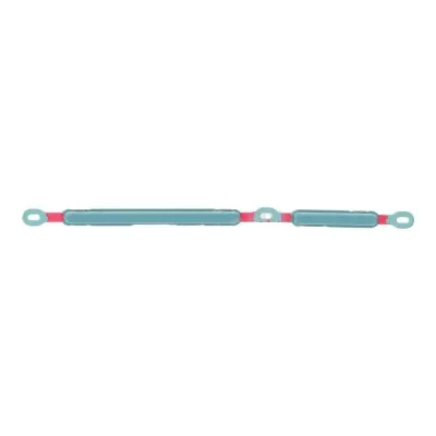 Volume Side Button Outer for Xiaomi Poco C40 Green - Plastic Key by Sparestream