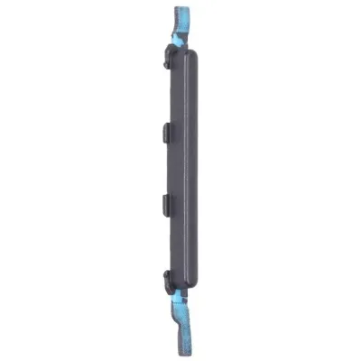 Volume Side Button Outer for Xiaomi Poco M3 Pro 5G Black - Plastic Key by Sparestream