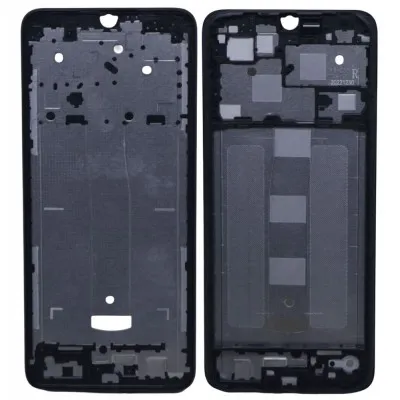 LCD Frame Middle Chassis for Xiaomi Poco C55 - White by Sparestream