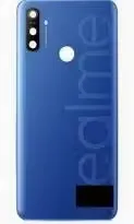 Back Panel Cover for Realme Narzo 10A - Blue by Sparestream