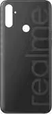 Back Panel Cover for Realme Narzo 10A - Black by Sparestream