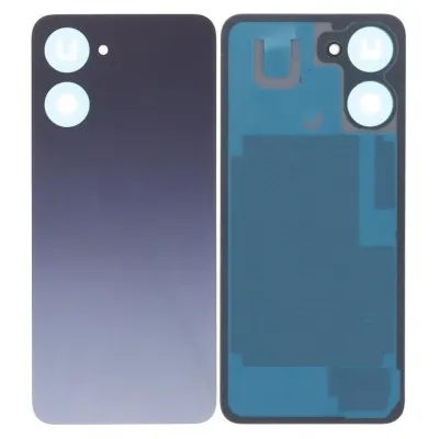 Back Panel Cover for Realme 10 - Black by Sparestream
