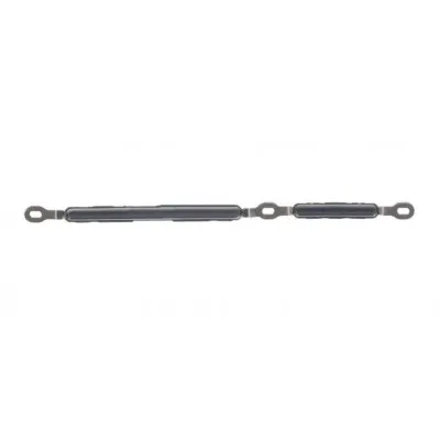 Volume Side Button Outer for Xiaomi Redmi 10C 4G Black - Plastic Key by Sparestream