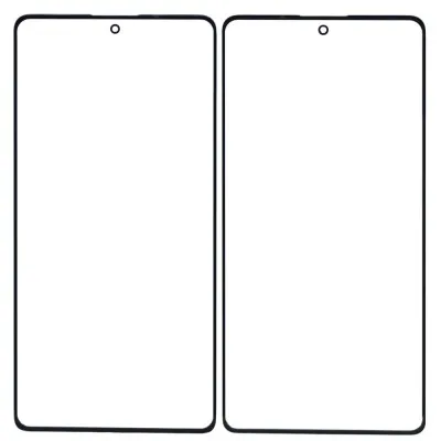 Front Glass for Xiaomi Redmi Note 13 Pro 5G - Black by Sparestream