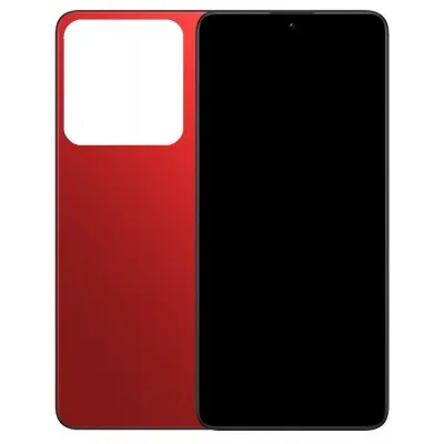 Back Panel Cover for Xiaomi Redmi Note 13 Pro 5G - Red by Sparestream