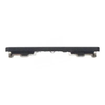 Volume Side Button Outer for Xiaomi Redmi Note 12 4G Black - Plastic Key by Sparestream