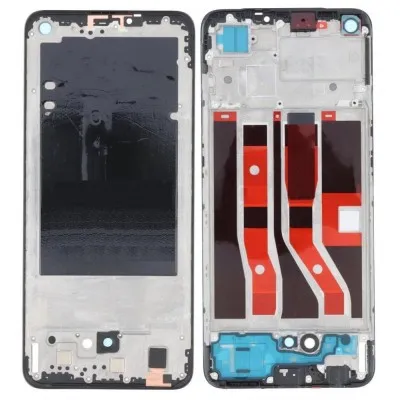 LCD Frame Middle Chassis for Oppo A74 - Black  By Sparestream