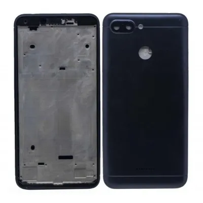 Full Body Housing for Xiaomi Redmi 6 - Black by Sparestream
