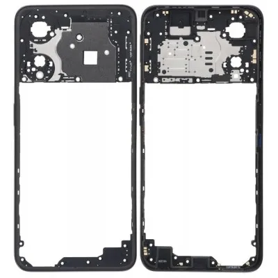 Middle Frame Ring Only for Oppo A78 Black by Sparestream