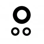 Camera Lens for Infinix Note 12 Black by Sparestream