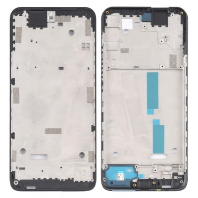LCD Frame Middle Chassis for Motorola One Fusion Plus - Black by Sparestream