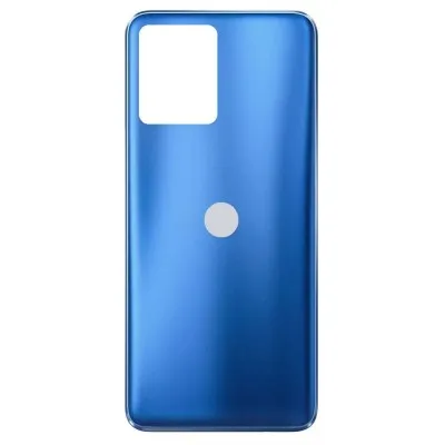 Back Panel Cover for Motorola Moto G64 5G - Blue by Sparestream