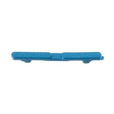 Volume Side Button Outer for Motorola Edge 40 Neo Blue - Plastic Key by Sparestream