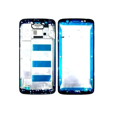 LCD Frame Middle Chassis for Motorola Moto X Force - White by Sparestream