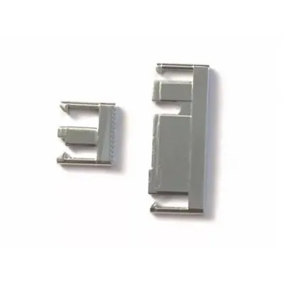 Volume Side Button Outer for Motorola Moto X Force Grey - Plastic Key by Sparestream