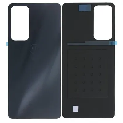 Back Panel Cover for Motorola Edge 20 - Black by Sparestream
