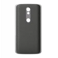 Back Panel Cover for Motorola Moto X Force - Black by Sparestream