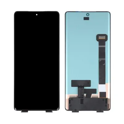 LCD with Touch Screen for Motorola Moto X30 Pro - White (display glass combo folder) by Sparestream