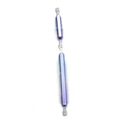 Volume Side Button Outer for Infinix Hot 10S Purple - Plastic Key by Sparestream