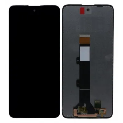 LCD with Touch Screen for Motorola Moto E32s - Grey (display glass combo folder) by Sparestream