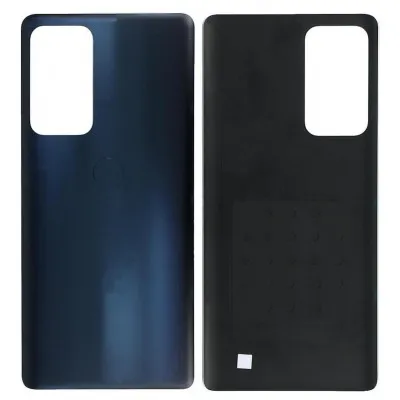 Back Panel Cover for Motorola Edge 20 Pro - Black by Sparestream
