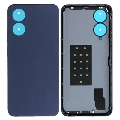 Back Panel Cover for Oppo A17 - Black By Sparestream