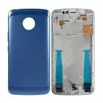 Full Body Housing for Motorola Moto E4 Plus Blue by Sparestream