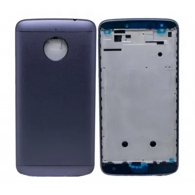 Full Body Housing for Motorola Moto E4 Plus - Black by Sparestream