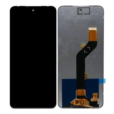 LCD with Touch Screen for Infinix Hot 12 Play - Black (display glass combo folder) by Sparestream