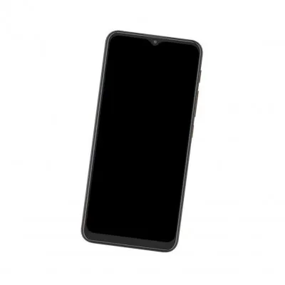 Middle Frame Ring Only for Motorola Moto E7 Plus Black by Sparestream