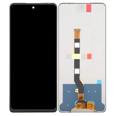 LCD with Touch Screen for Infinix Hot 40 - Gold (display glass combo folder) by Sparestream