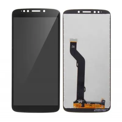 LCD with Touch Screen for Motorola Moto E5 Plus - Grey (display glass combo folder) by Sparestream