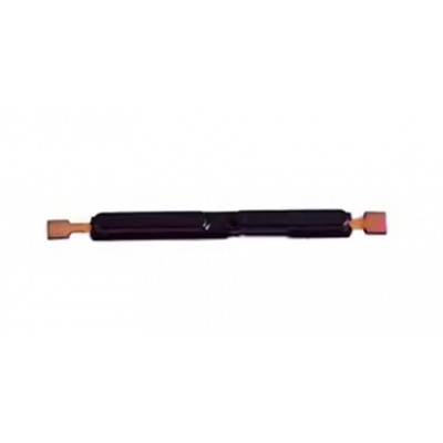 Volume Side Button Outer for Motorola Moto G54 5G Black - Plastic Key by Sparestream