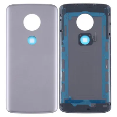Back Panel Cover for Motorola Moto E5 - Grey by Sparestream