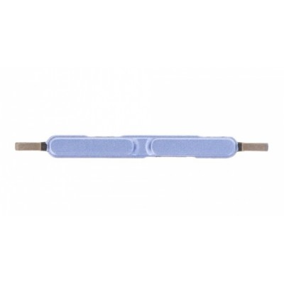 Volume Side Button Outer for Motorola Moto G34 5G Blue - Plastic Key by Sparestream