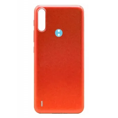 Back Panel Cover for Motorola Moto E7i Power - Red by Sparestream