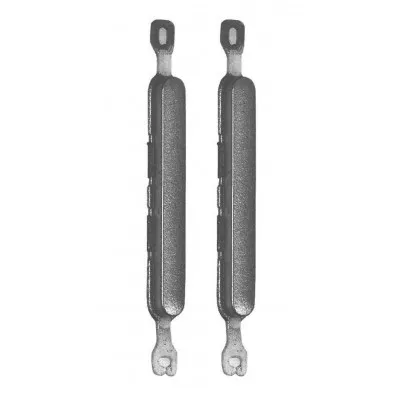 Volume Side Button Outer for Motorola Edge 30 Fusion Black - Plastic Key by Sparestream