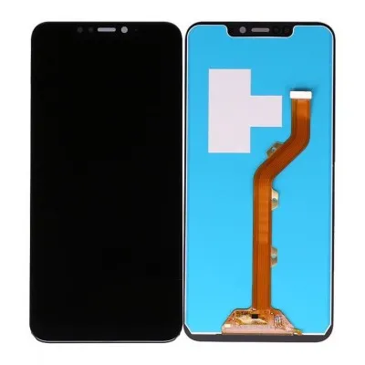 LCD with Touch Screen for Infinix Hot S3X - White (display glass combo folder) by Sparestream