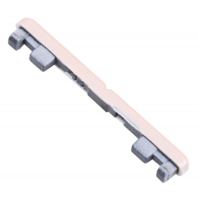 Volume Side Button Outer for Motorola Moto G32 Silver - Plastic Key by Sparestream