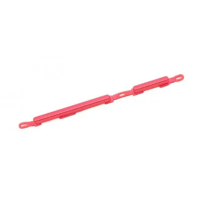 Volume Side Button Outer for Motorola Moto E6 Plus Red - Plastic Key by Sparestream