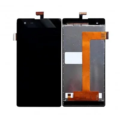 LCD with Touch Screen for Infinix Hot 2 - Blue (display glass combo folder) by Sparestream