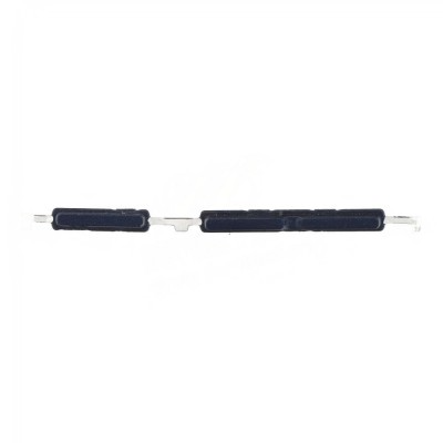 Volume Side Button Outer for Motorola Moto G84 Blue - Plastic Key by Sparestream