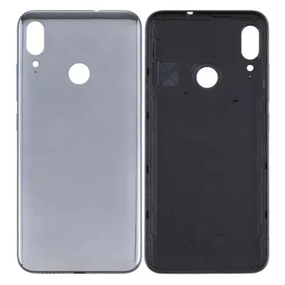 Back Panel Cover for Moto E6s - Black by Sparestream