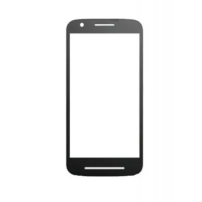 Front Glass for Motorola Moto E3 Power - Black by Sparestream
