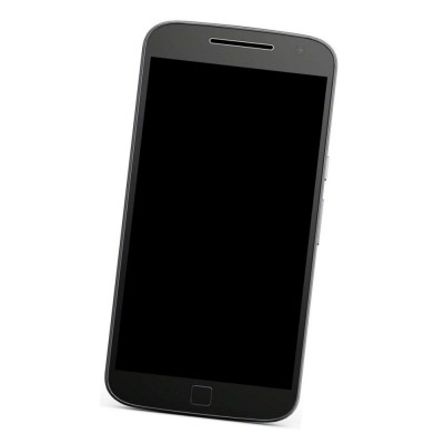 Middle Frame Ring Only for Motorola Moto G4 Plus Black by Sparestream