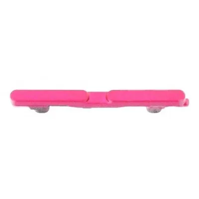 Volume Side Button Outer for Motorola Edge 50 Fusion Pink - Plastic Key by Sparestream