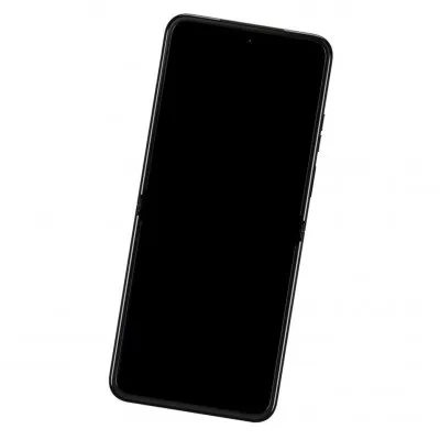 Middle Frame Ring Only for Motorola Razr 40 Ultra Black by Sparestream